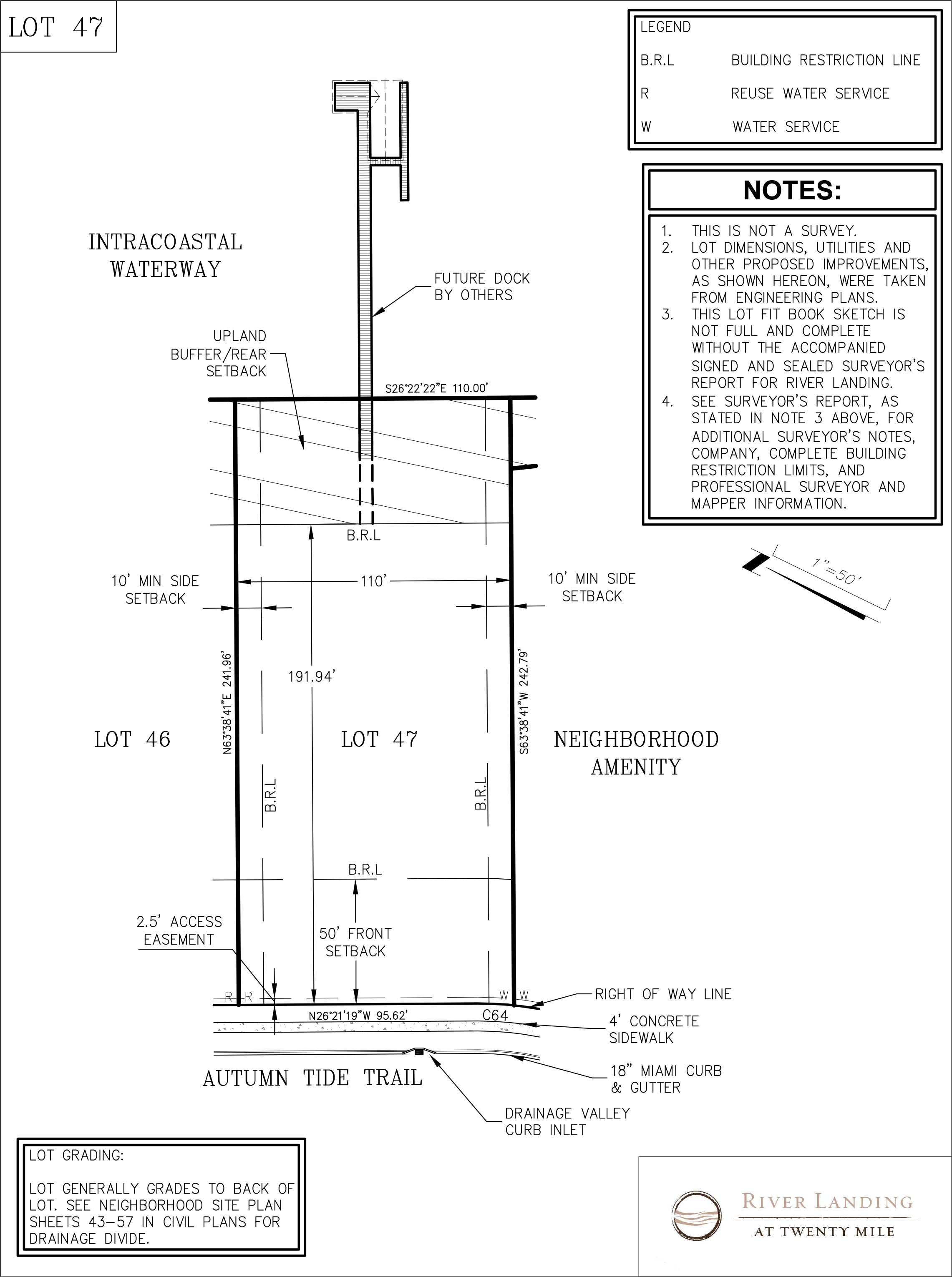 Lot 47 Waterfront Homesite River Landing Nocatee